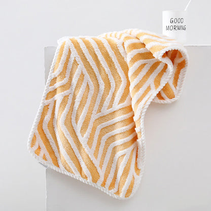 Jacquard Fleece Absorbent Soft Towel