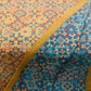 Orange & Blue Pattern Six Layers Cotton Quilt