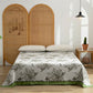 Pastoral Flower Leaf Cotton Reversible Quilt