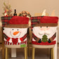 Christmas Style Home Decor Chair Cover