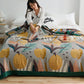 Reversible Design Cotton Fruit Quilt Lightweight