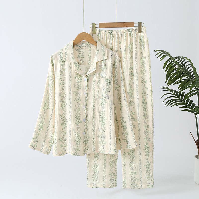 Forest Style Pure Cotton Loungewear Set