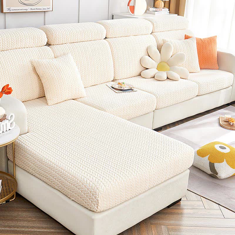 Ownkoti Wheat Pattern Sectional Pet Couch Cover