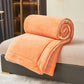 Solid Color Thick Double Velvet Throw Blanket