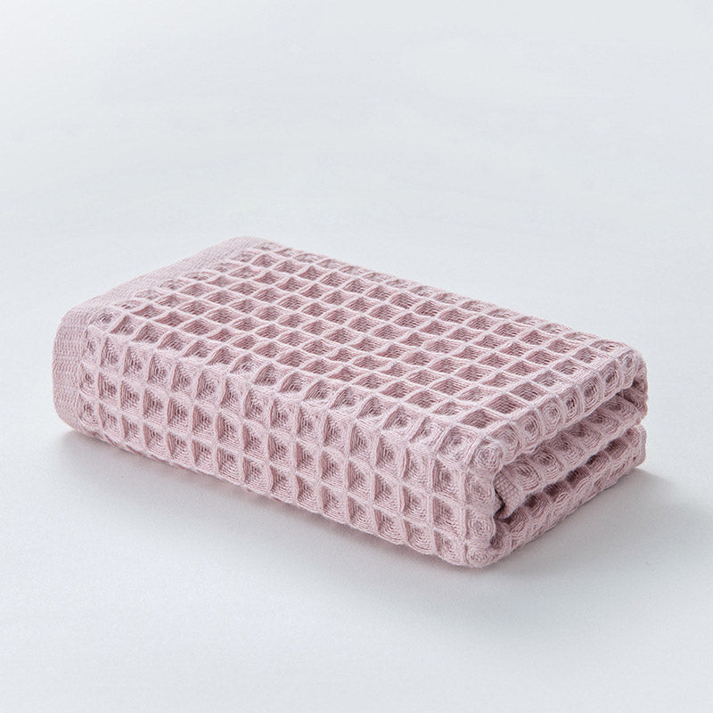 Ownkoti Simple Cotton Waffle Weave Towel (3PCS)