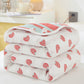 Pastoral Strawberry Soft Pure Cotton Quilt