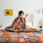 Bohemian Patchwork Reversible Cotton Quilt