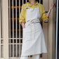 Retro Cotton Linen Kitchen Pocket Aprons