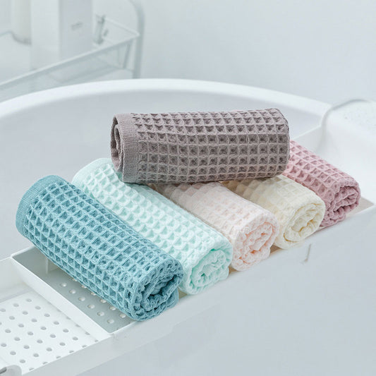 Ownkoti Simple Cotton Waffle Weave Towel (6PCS)