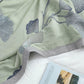 Ginkgo Leaf Cotton Gauze Reversible Quilt