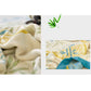 Pastoral Bamboo Flower Soft Reversible Quilt