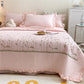 Luxurious Floral Soft Lightweight Ruffles Quilt