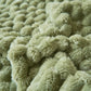 Thick Coral Fleece Reversible Throw Blanket