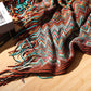 Ownkoti Cozy Colorful Striped Tassel Blanket