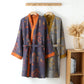 Pure Cotton Breathable Retro Kimono Bathrobe