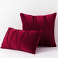 Stripe Pattern Soft Velvet Decorative Pillowcase