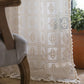 Simple Hollow Decorative Translucent Curtain