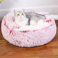 Semi-enclosed Warm Fleece Pet Bed