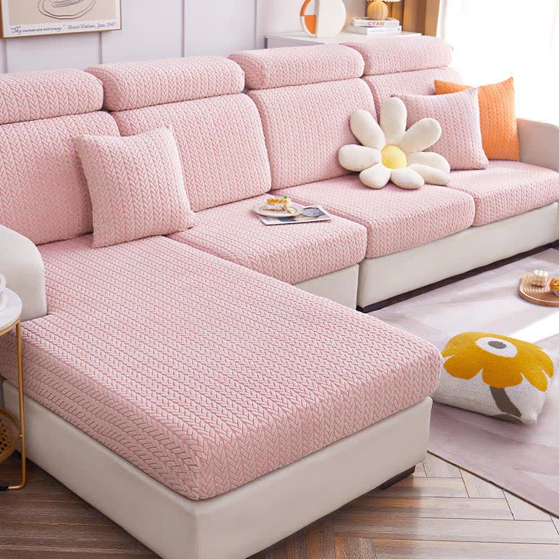 Ownkoti Wheat Pattern Sectional Pet Couch Cover