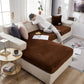 Suede Stretchable Sectional Couch Cover