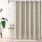 Simple Style Grid Waterproof Shower Curtain