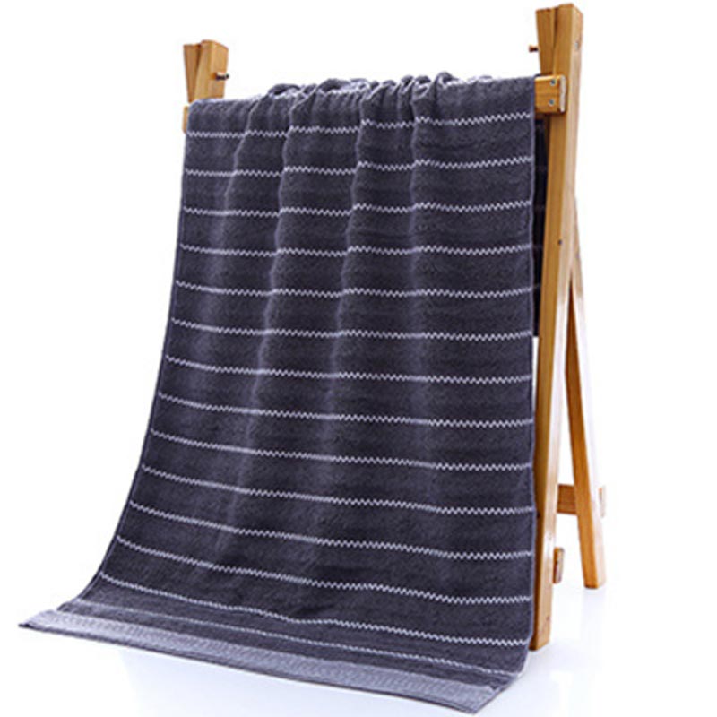 Ownkoti Striped Bath Towel Bathroom Towel Set