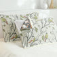 Cotton Gauze Hawthorn Bird Pillow Towel (2PCS)