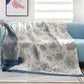 Ownkoti Lightweight Flower Print Cotton Sofa Blanket