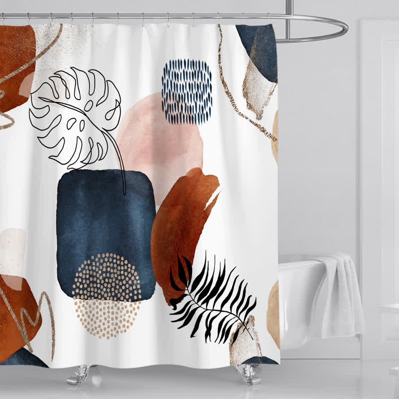 Modern Style Waterproof Shower Curtain uk.ownkoti