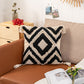 Ownkoti Morocco Jacquard Pillow Cover With Tassels