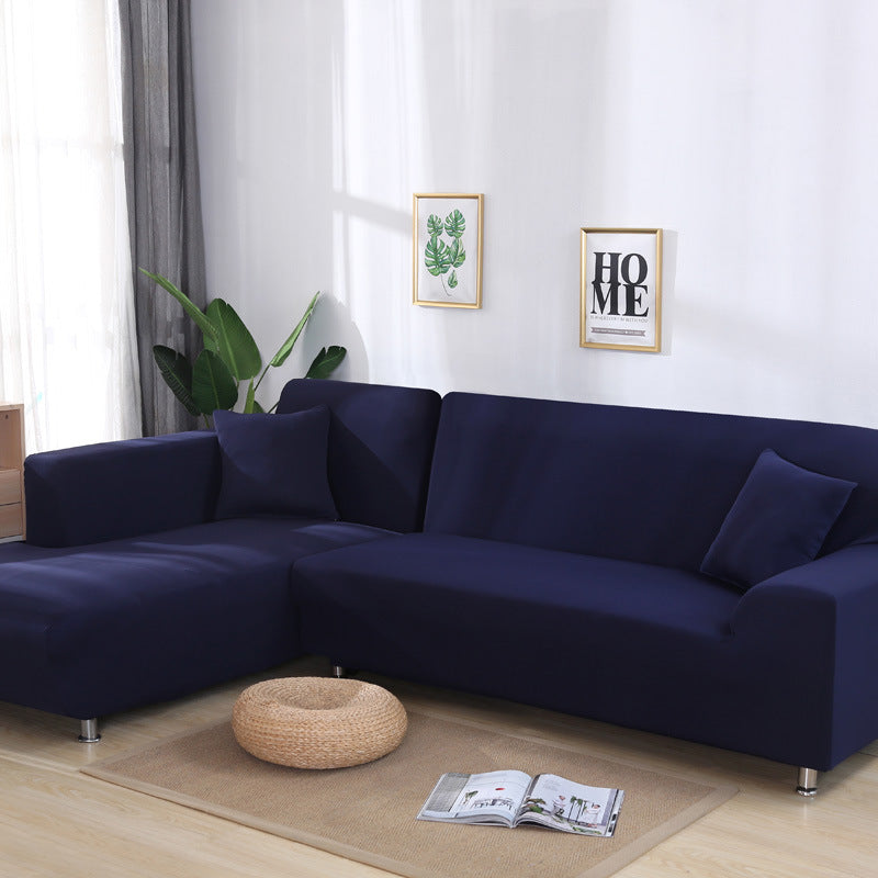 Solid Color Elastic Stretchable Sofa Cover