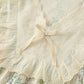 Pastoral Cotton Double Layers Gauze Nightgown