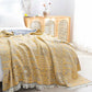 Geometric Pattern Soft Cotton Reversible Quilt