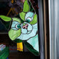 Ownkoti Stain Cat Suncatcher Window Ornament (Buy One Get One Free)