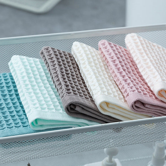 Ownkoti Simple Cotton Waffle Weave Towel (3PCS)