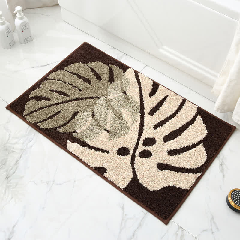 Ownkoti Palm Soft Non-Slip Entryway Rug