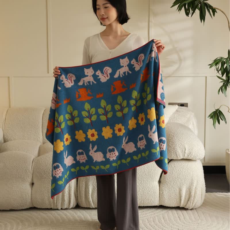 Animal & Flower Cotton Soft Bath Towel