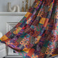 Ownkoti Colorful Boho Cotton Linen Window Curtains