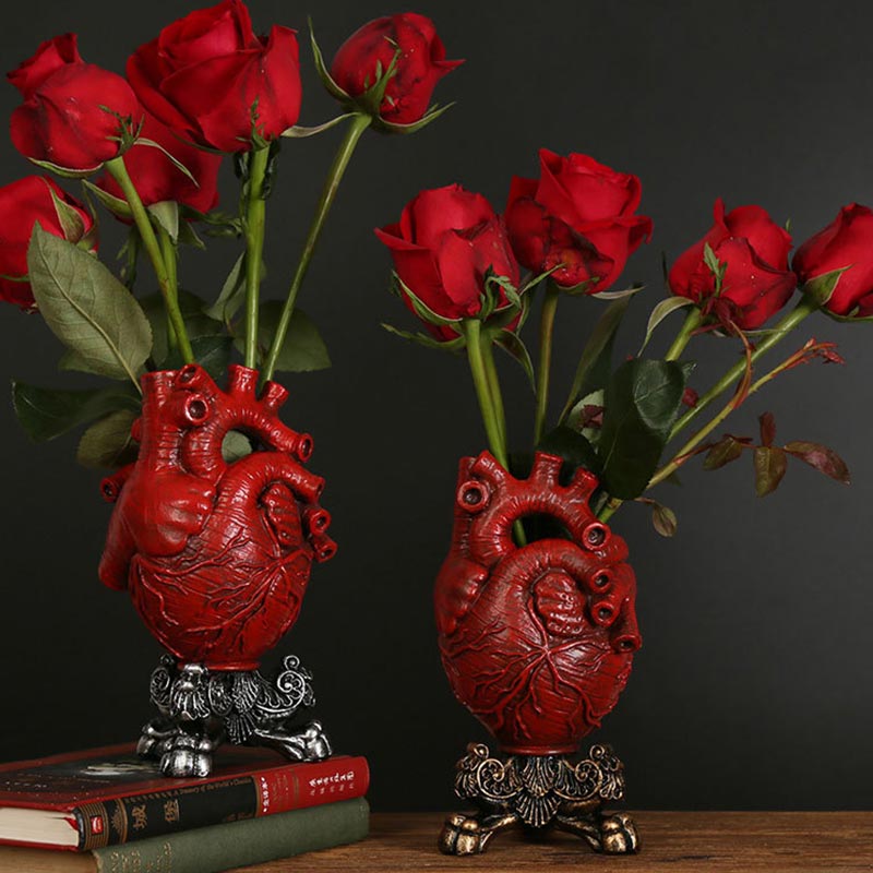 Artificial Heart Shape Flower Vase