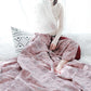 Lightweight Flower Print Cotton Reversible Quilt
