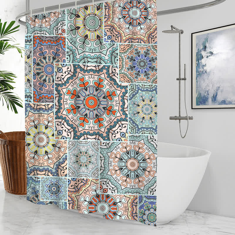 Bohemian Water-proof Decorative Shower Curtain