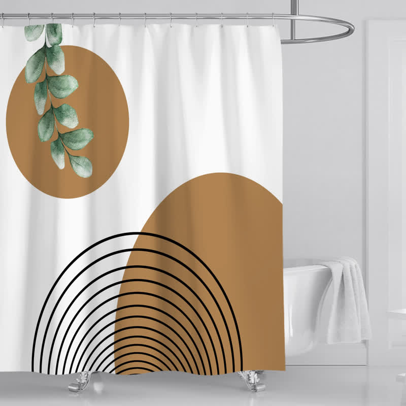 Modern Style Waterproof Shower Curtain uk.ownkoti