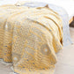 Geometric Pattern Soft Cotton Reversible Quilt