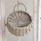 Ownkoti Handwoven Plant Basket with Handle (3PCS)