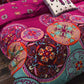 Jewel Flower Duvet Cover with Pillowcase