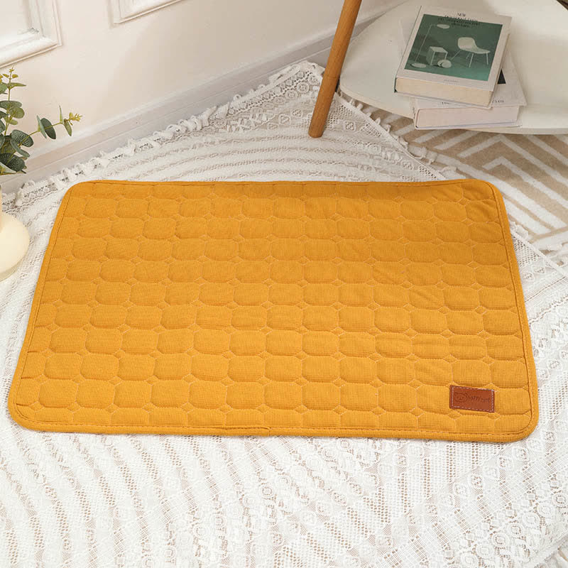 Waffle Texture Comfy Absorbent Pet Pad