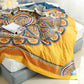 Ownkoti Bohemian Reversible Yellow Flower Summer Quilt