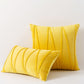 Stripe Pattern Soft Velvet Decorative Pillowcase