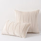 Stripe Pattern Soft Velvet Decorative Pillowcase