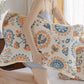 Floral Print Pillow Towel with Fixed Rope (2PCS)